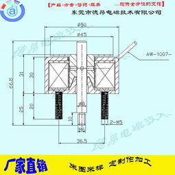 機械自動推拉配件電磁鐵的設計研發與機械配件技術創新